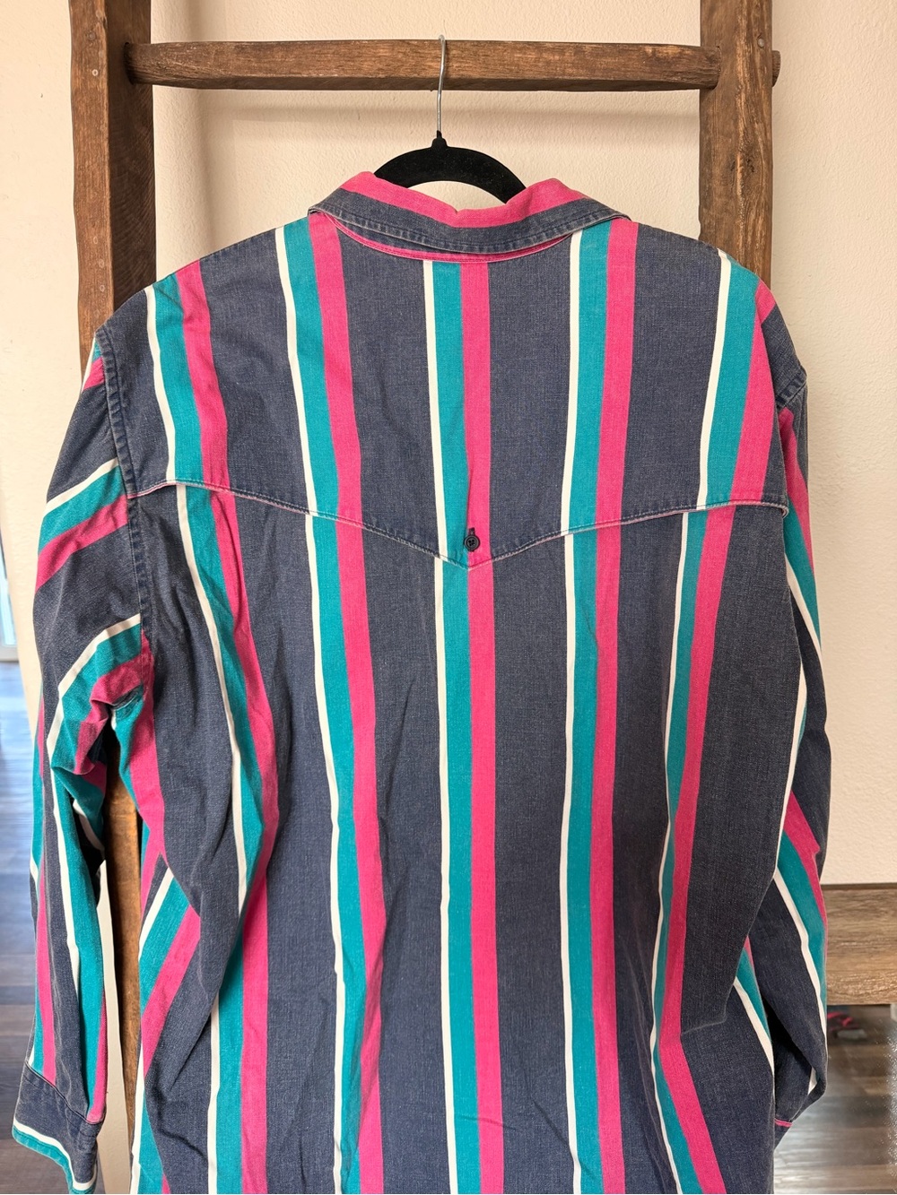 90s vintage wrangler brushpopper button up - Picture 4 of 5